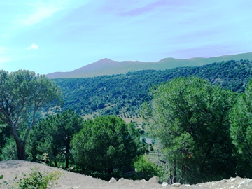 vistas a sierra de gredos